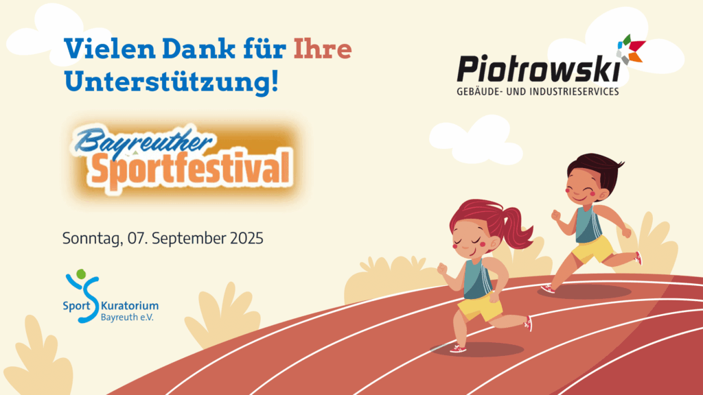 Werbepartner Piotrowski Bayreuther Sportfestival